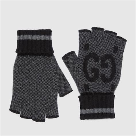 guanti senza dita gucci
